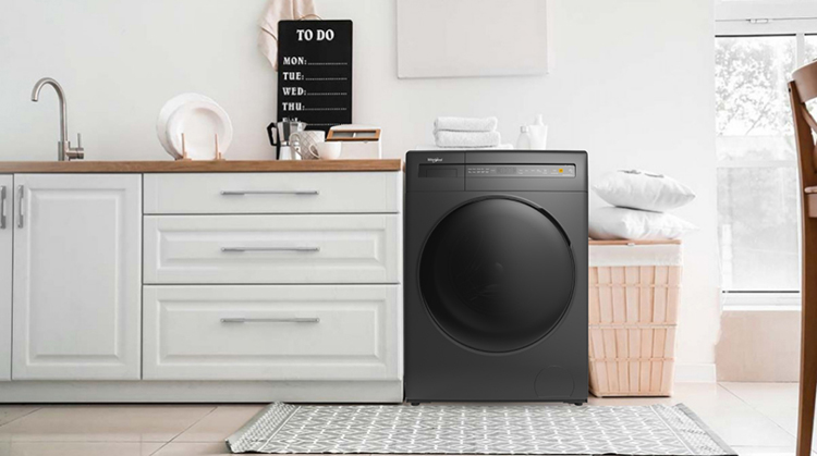 Máy giặt Whirlpool 8 kg lồng ngang inverter FWEB8002FG 2022 giá rẻ