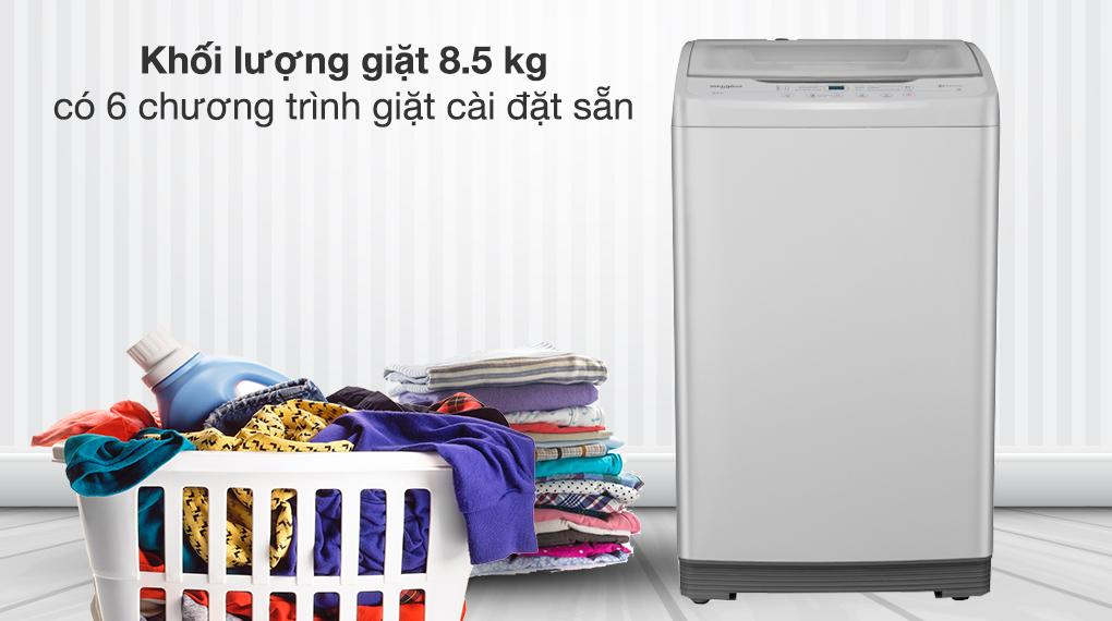 Máy giặt lồng đứng Whirlpool 8.5 kg VWVC8502FW 2022 giá rẻ