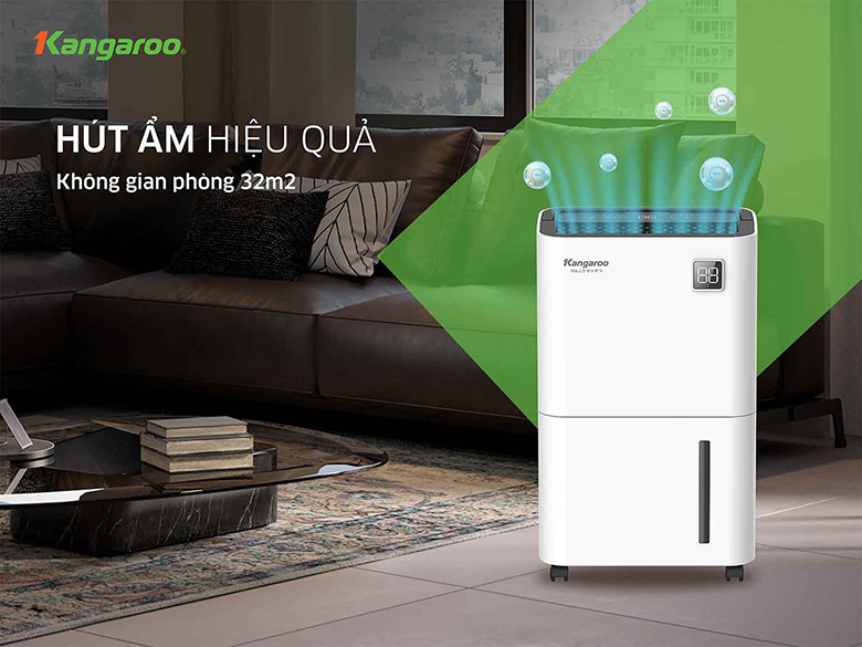 Máy hút ẩm Kangaroo 16 lít KGDH16 giá rẻ