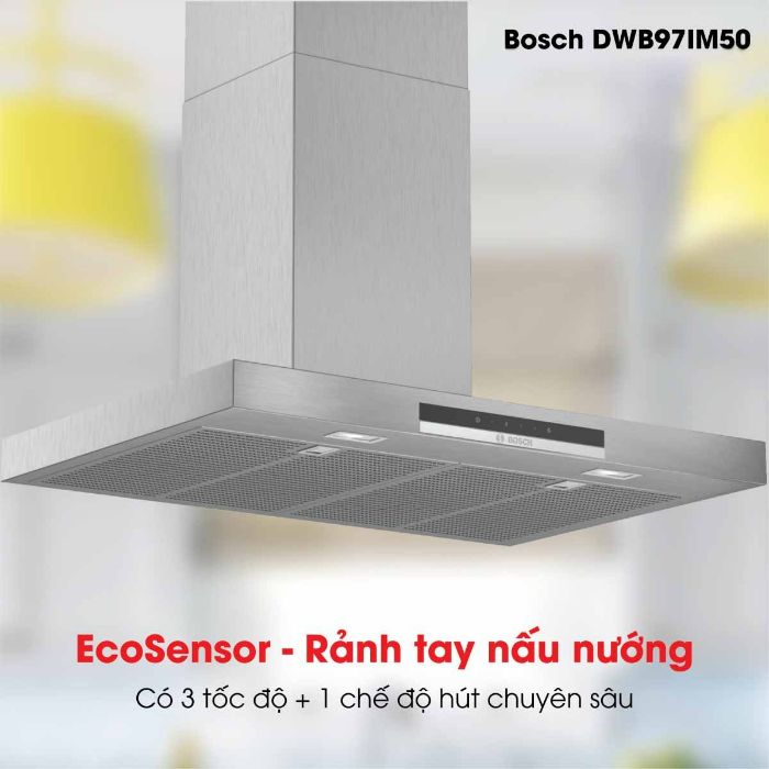 Máy hút mùi Bosch DWB97IM50 nhập khẩu Đức