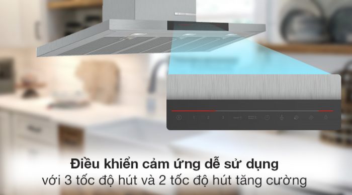 Máy hút mùi Bosch series 6 DWB98JQ50B sang trọng giá tốt Hà Nội