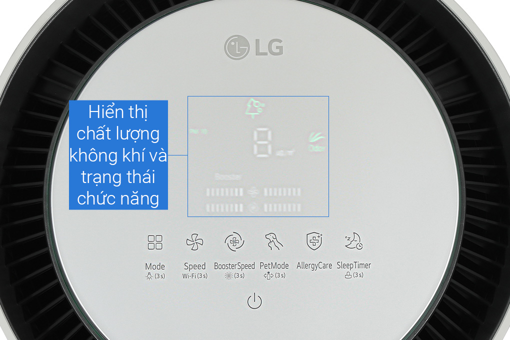 Máy lọc không khí LG 360 độ Alpha 2 tầng AS10GDBY0.ABAE nhập khẩu Hàn Quốc