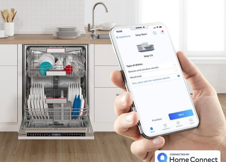 Máy rửa bát Bosch kết nối Homeconnect hiện đại, thông minh SMU6ECS57E 