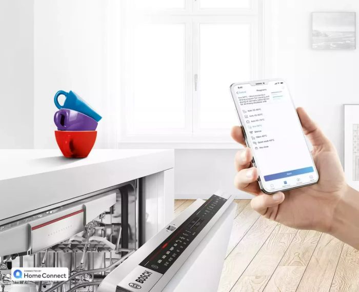 Máy rửa bát Bosch 14 bộ series 6 SMI6ZCS00Ecó sấy Zeolith giá tốt