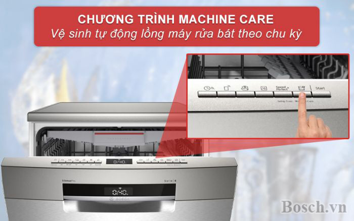 Máy rửa bát Bosch SMS6ECI07E 14 bộ serie 6 nhập khẩu Đức