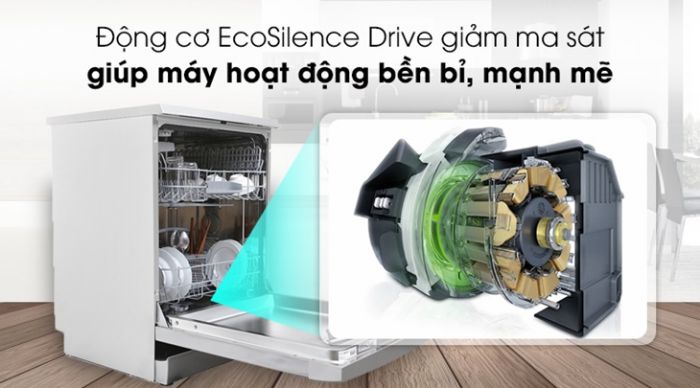 Máy rửa bát Bosch thiết kế sang trọng, đẳng cấp SMV4ECX14E.