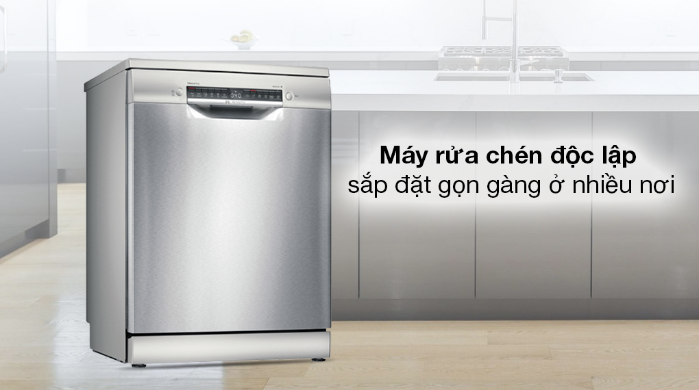 Máy rửa bát độc lập Bosch 14 bộ SMS4EMI06E