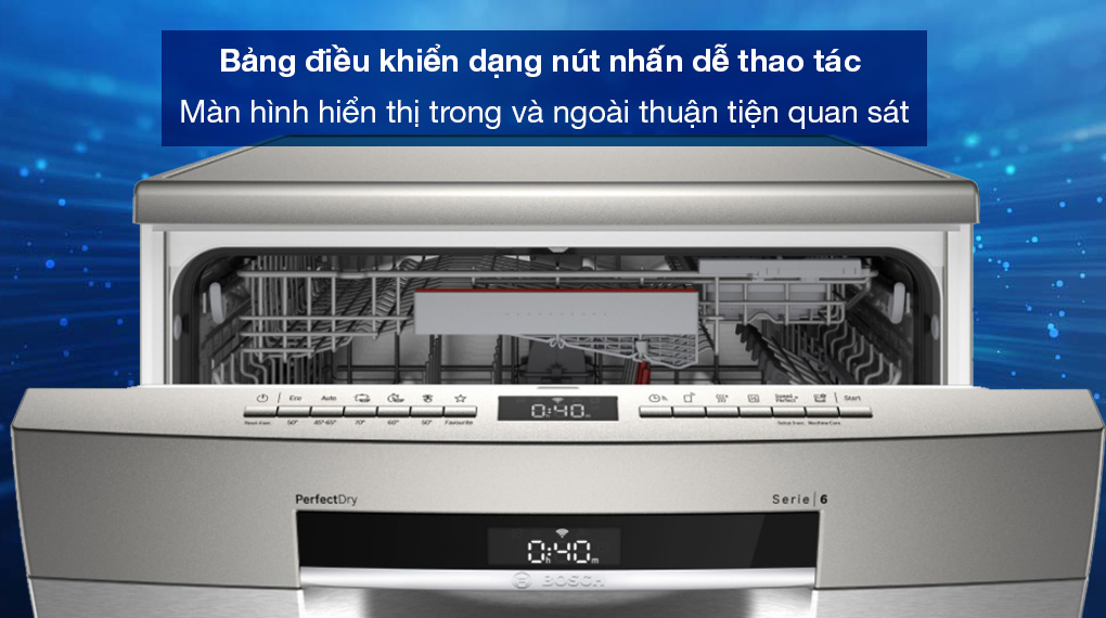 Máy rửa bát độc lập Bosch 13 bộ SMS6ZDI08E