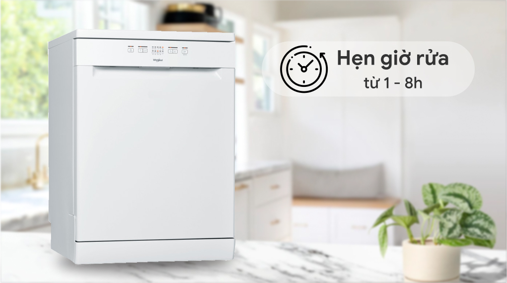 Máy rửa bát độc lập Whirlpool 13 bộ WFE2B19 2022 giá rẻ