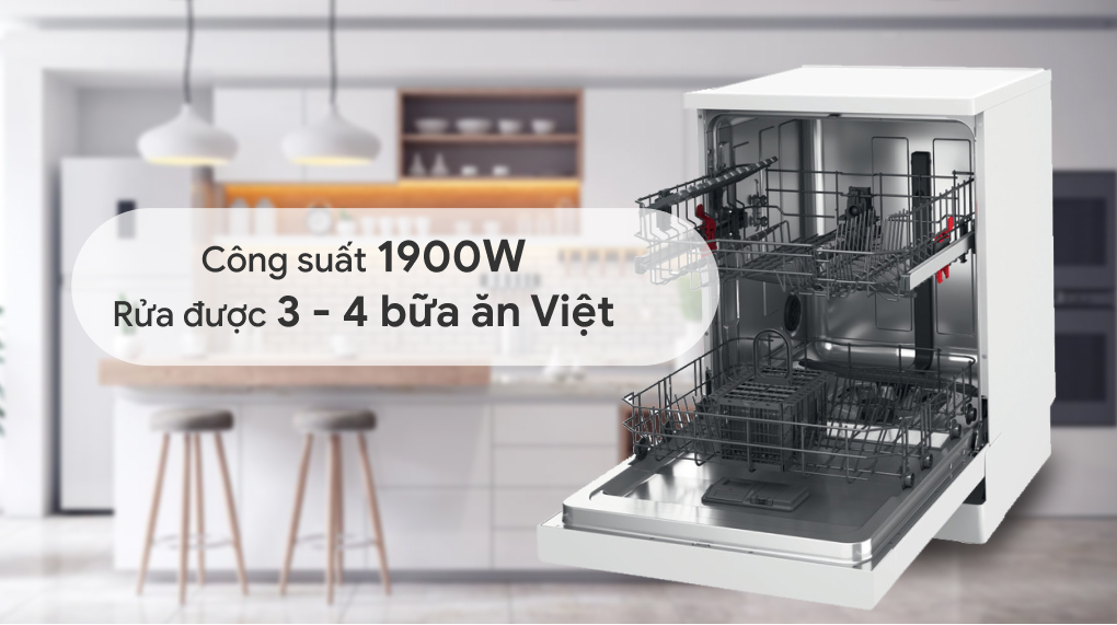 Máy rửa bát độc lập Whirlpool 13 bộ WFE2B19 2022 giá rẻ