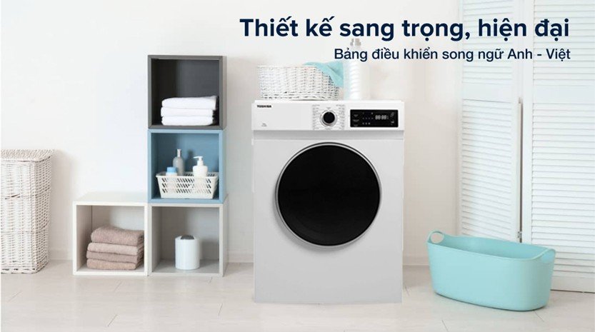 [2023] Máy sấy thông hơi Toshiba 7kg TD-H80SEV(WK)