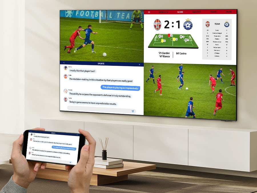 MỚI 2024 - NEO QLED Tivi 4K Samsung 55 inch 55QN90D Smart TV