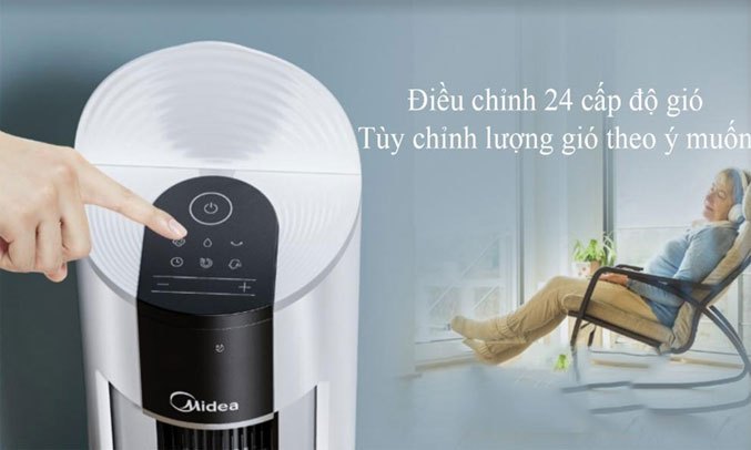 Quạt điều hòa Midea AC120-18AR chính hãng giá rẻ