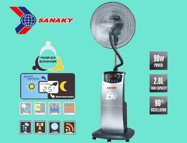 Quạt phun sương Sanaky SNK-777HY giá rẻ