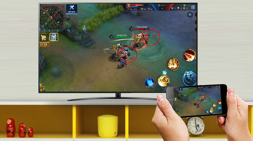 Smart tivi NanoCell LG 4K 65 inch 65NANO76 model 2022
