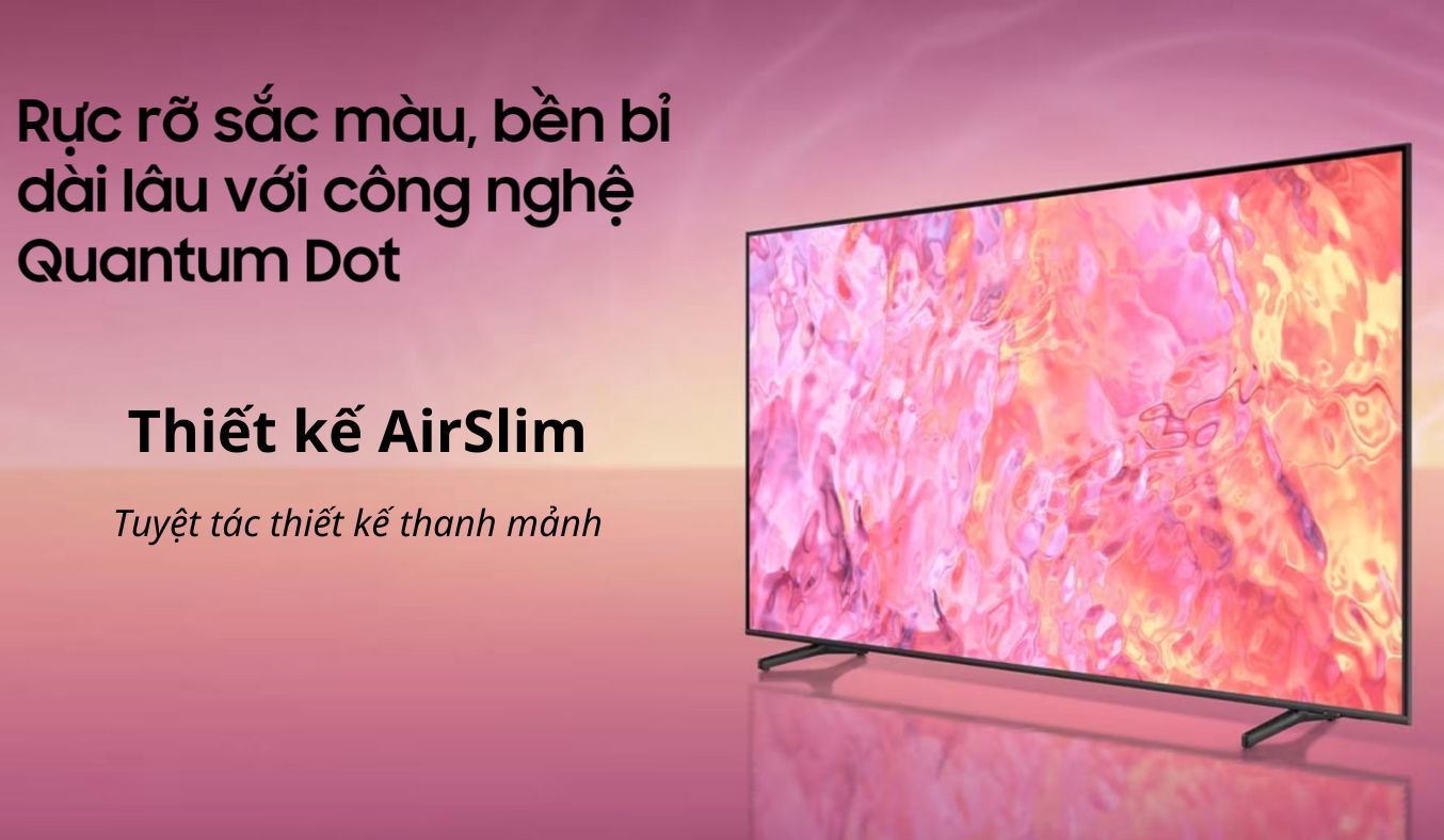 Smart Tivi Qled Samsung 4K 65 inch 65QE1CA 2023