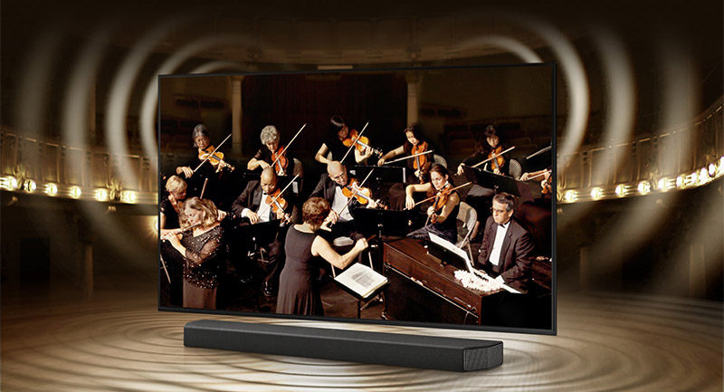 Smart Tivi Samsung 4K 55 inch 55AU8000 Crystal UHD