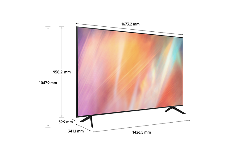 Smart Tivi Samsung 4K 75 inch UA75AU7000