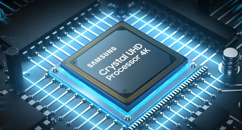 Tivi Samsung 50U8000F - Bộ xử lý hình ảnh Crystal 4K