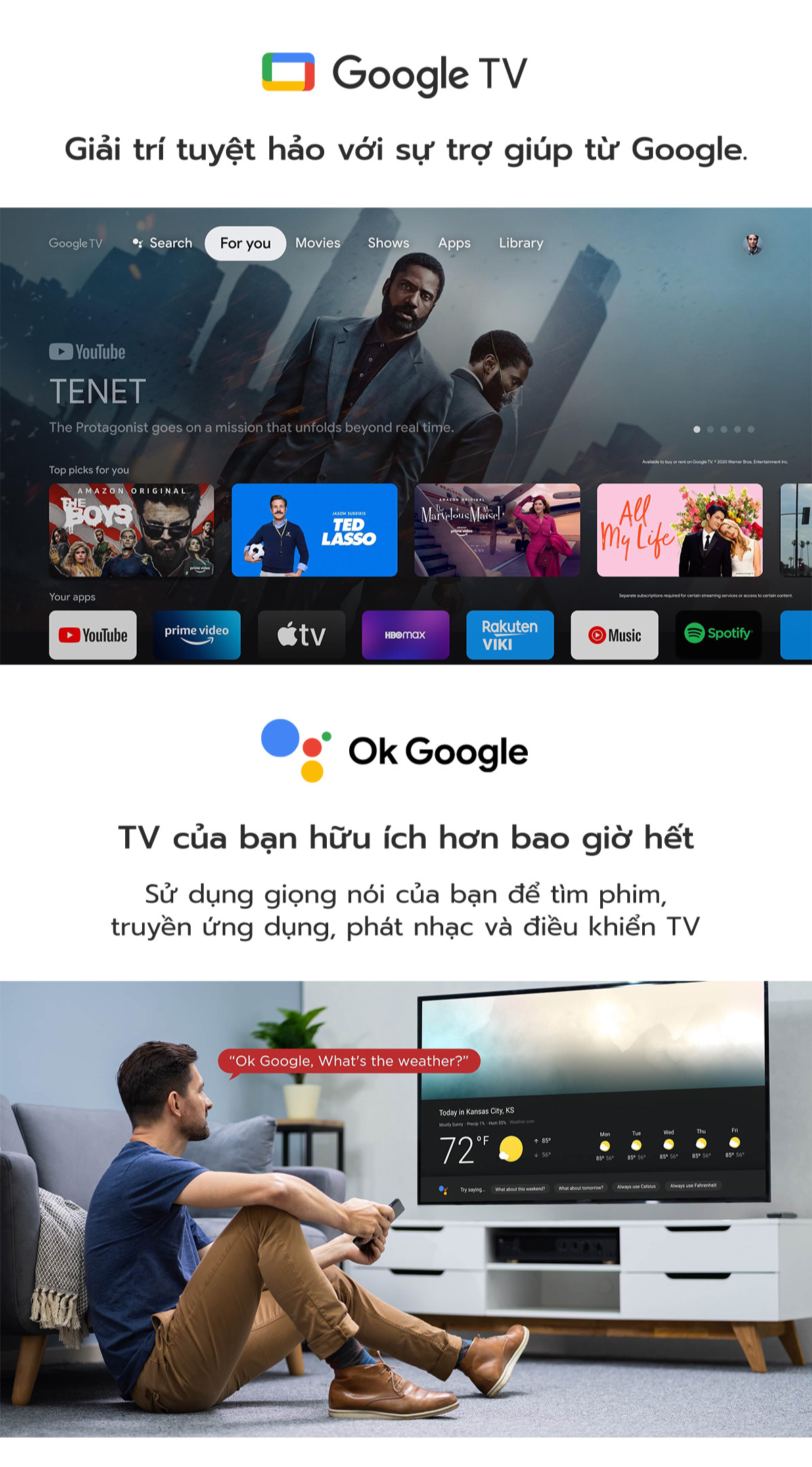 TCL google tivi 43T66 43 inch 4K HDR model 2022 mới nhất