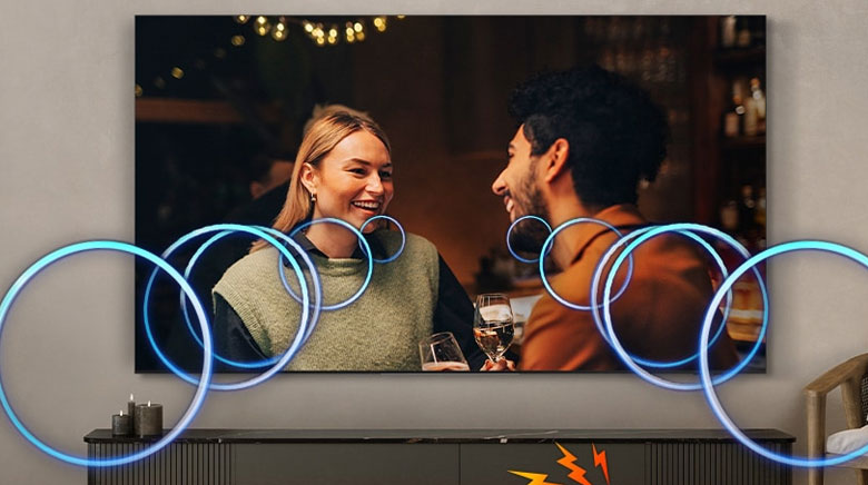 Smart Tivi Samsung UA75M77HA - Công nghệ âm thanh