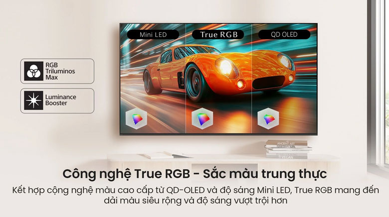 Google Tivi Sony K-65XR70M2 - Công nghệ True RGB