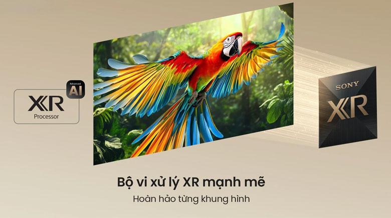 Google Tivi Sony K-65XR70M2 - Bộ xử lý XR Processor