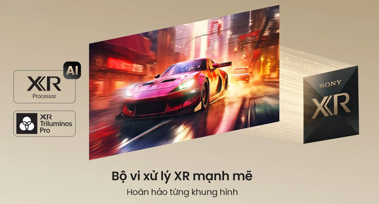 Google Tivi Sony K-85XR30M2 - Công nghệ XR Triluminos Pro