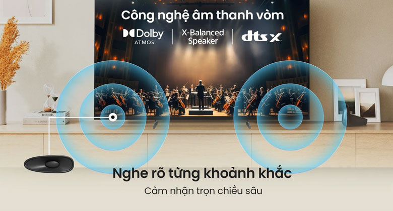 Google Tivi Sony K-85XR30M2 - Âm thanh Dolby Atmos