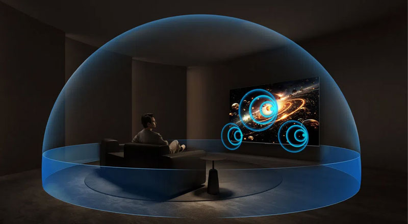 Công nghệ Dolby Atmos trên TCL 55P8LS