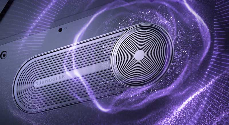 Âm thanh REGZA Bass Woofer trên Toshiba 55Z670RP