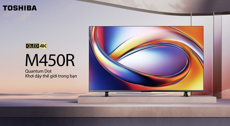 Thiết kế Smart Tivi Toshiba 65M450RP 65 inch