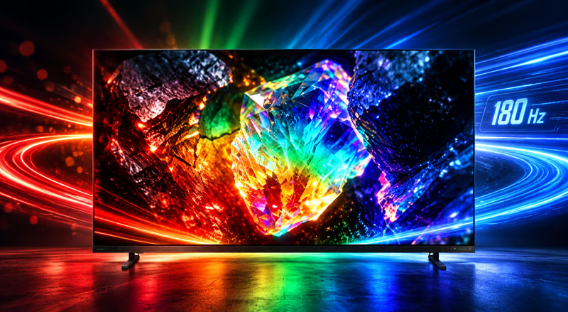 Công nghệ RGB Mini LED 180 Hz trên Toshiba 75ZXSP