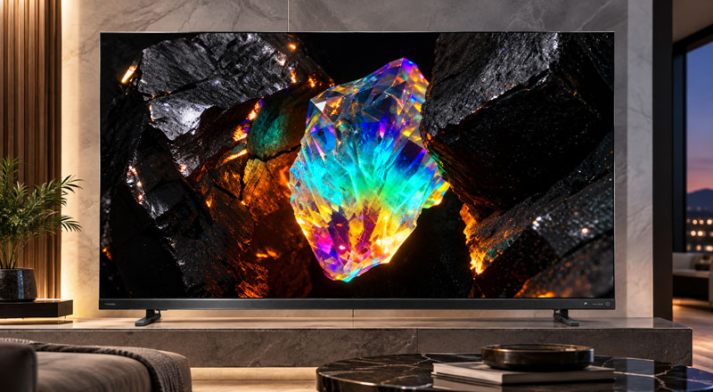 Thiết kế Smart Tivi Toshiba 85ZXSP 85 inch