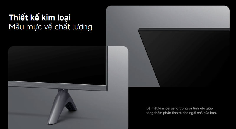 Thiết kế viền kim loại Xiaomi L32MB-APSEA