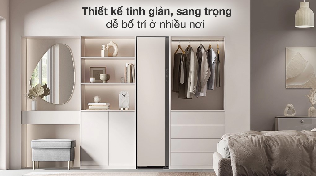 Tủ chăm sóc quần áo thông minh Samsung DF60A8500EG/SV model 2022 nhập khẩu