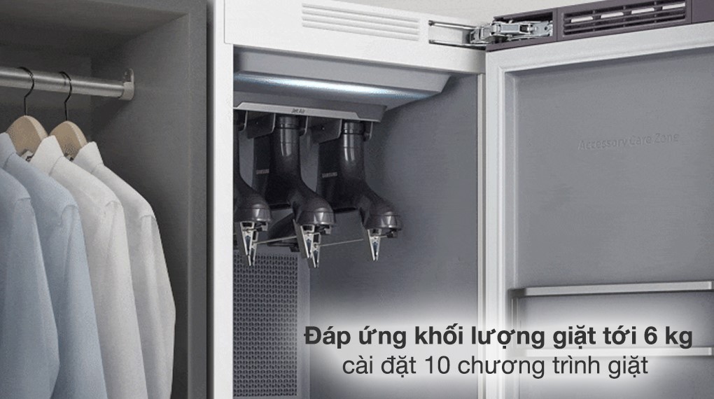 Tủ chăm sóc quần áo thông minh Samsung DF60A8500EG/SV model 2022 nhập khẩu