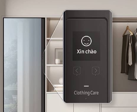 Tủ chăm sóc quần áo thông minh Samsung DF10A9500CG model 2022 nhập khẩu