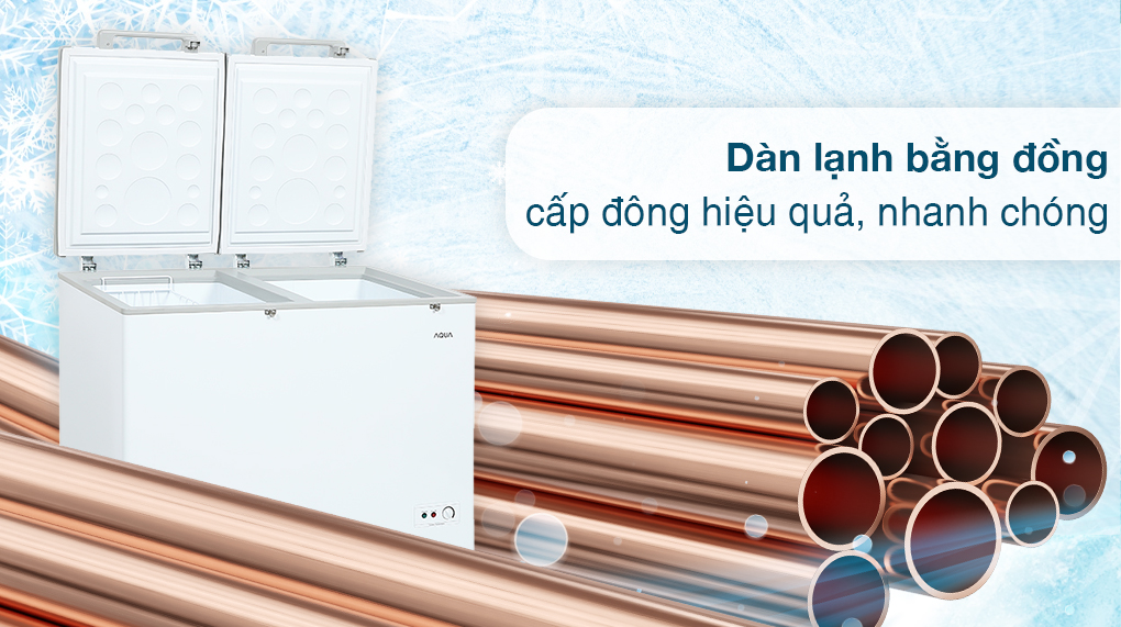 Tủ đông Aqua 365 lít AQF-C5702S