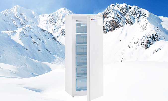 Tủ đông dáng đứng Alaska 210 lít IF-21