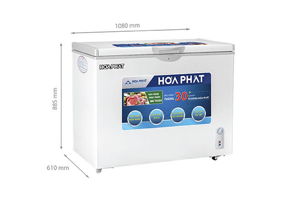 Tủ đông Hòa Phát HCF 516S1Đ1 252 lít giá rẻ