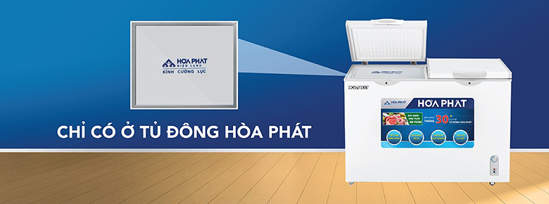 Tủ đông Hòa Phát HCF 656S2Đ2 271 lít giá rẻ