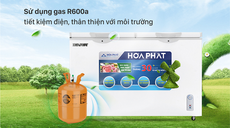 Tủ đông Hòa Phát HCF 666S1Đ2 352 lít giá rẻ