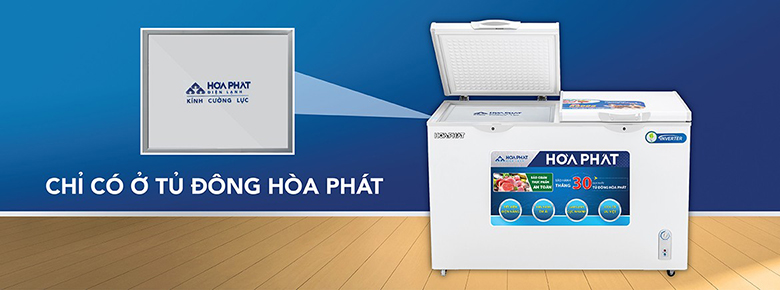 Tủ đông Hòa Phát HCFI 506S2Đ2 inverter 205 lít giá rẻ