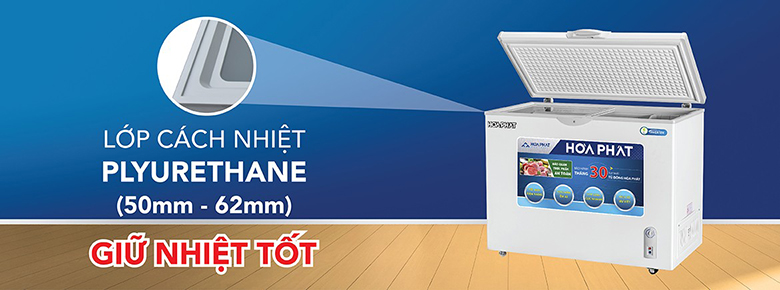 Tủ đông Hòa Phát HCFI 516S1Đ1 252 lít giá rẻ