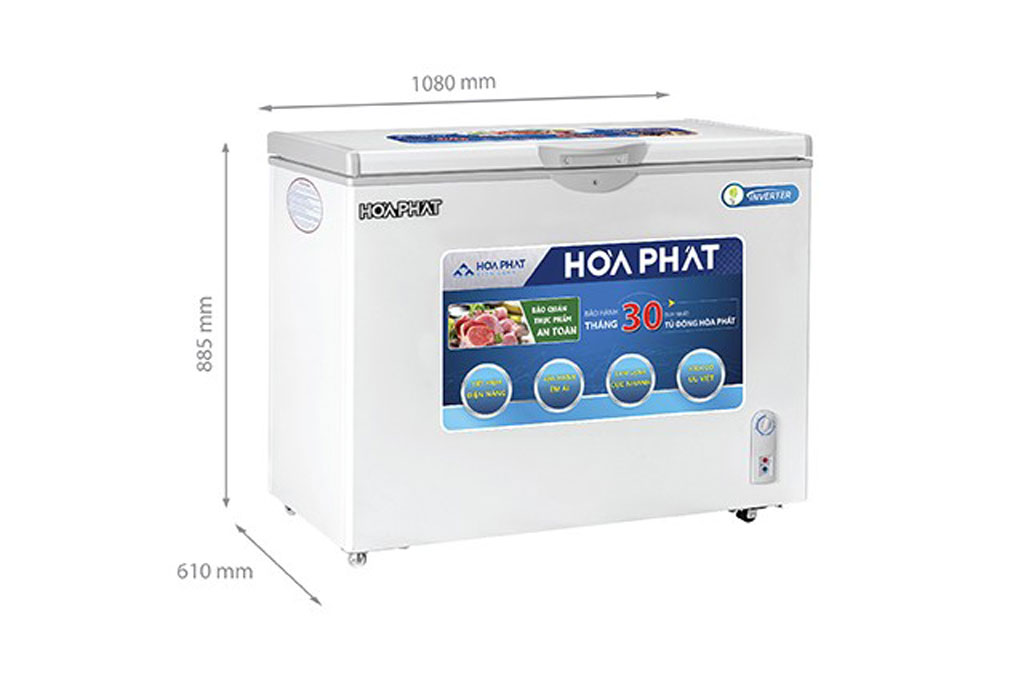 Tủ đông Hòa Phát HCFI 516S1Đ1 252 lít giá rẻ