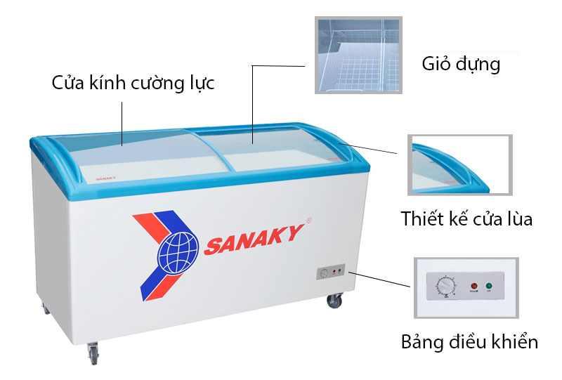 Tủ đông Sanaky VH-6899K 680 lít