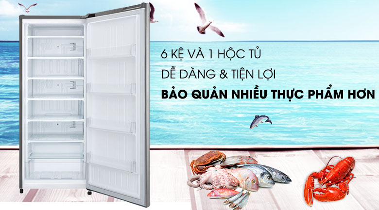 Tủ đông LG 165 lít GN-F304PS