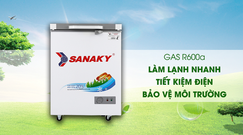 Tủ đông Sanaky 100 lít VH-1599HYK giá rẻ