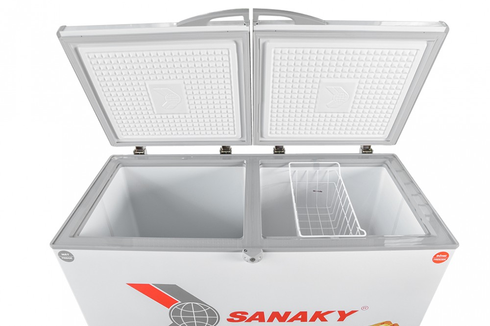 Tủ 2 ngăn đông mát SANAKY 195 lítVH255W2